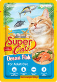 Super Cat Adult Wet Food (Ocean Fish 85g Pouch) - AL BAYTARA