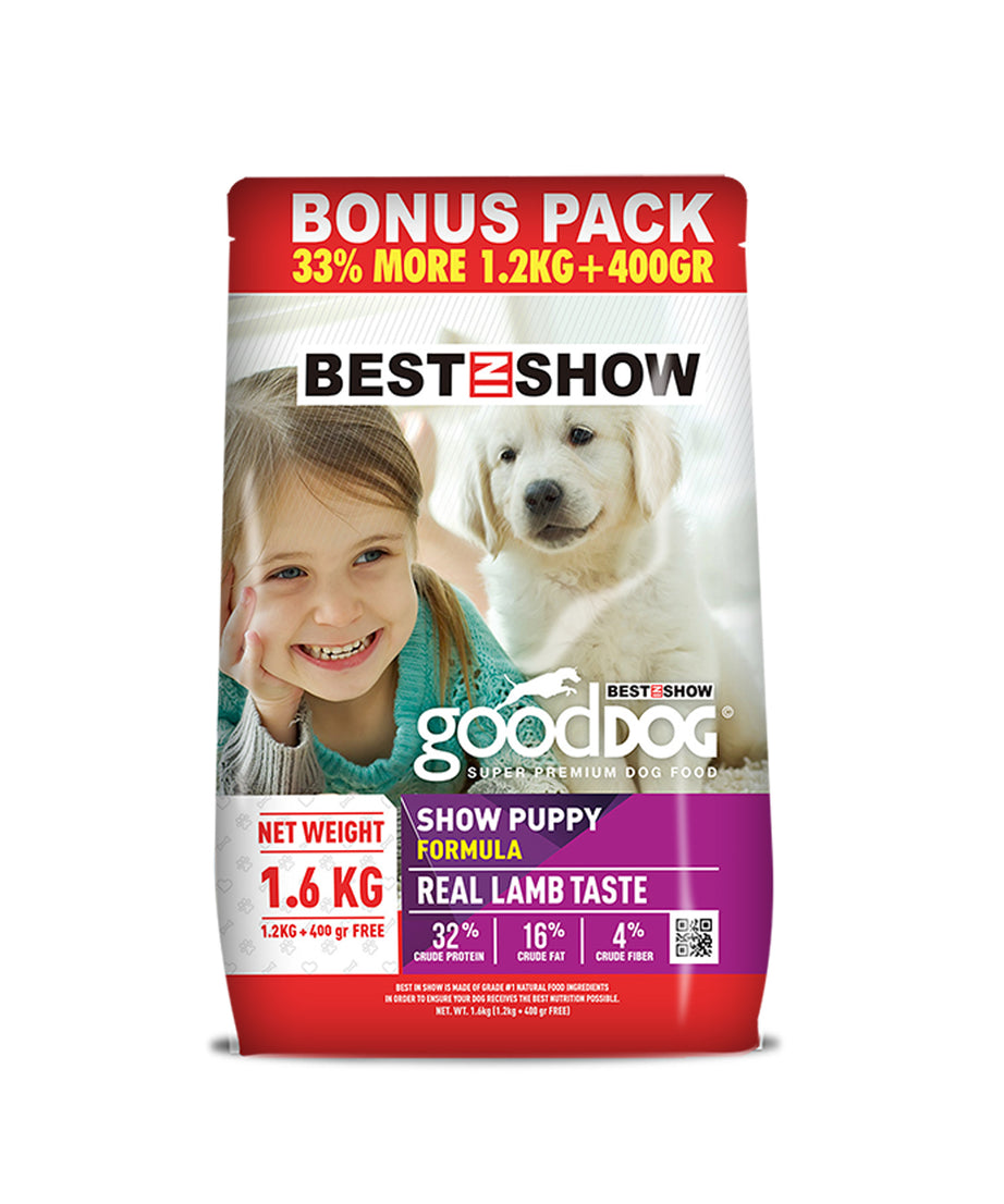Good Dog Puppy Lamb & Rice 1.6KG (High 32% Protein) - AL BAYTARA