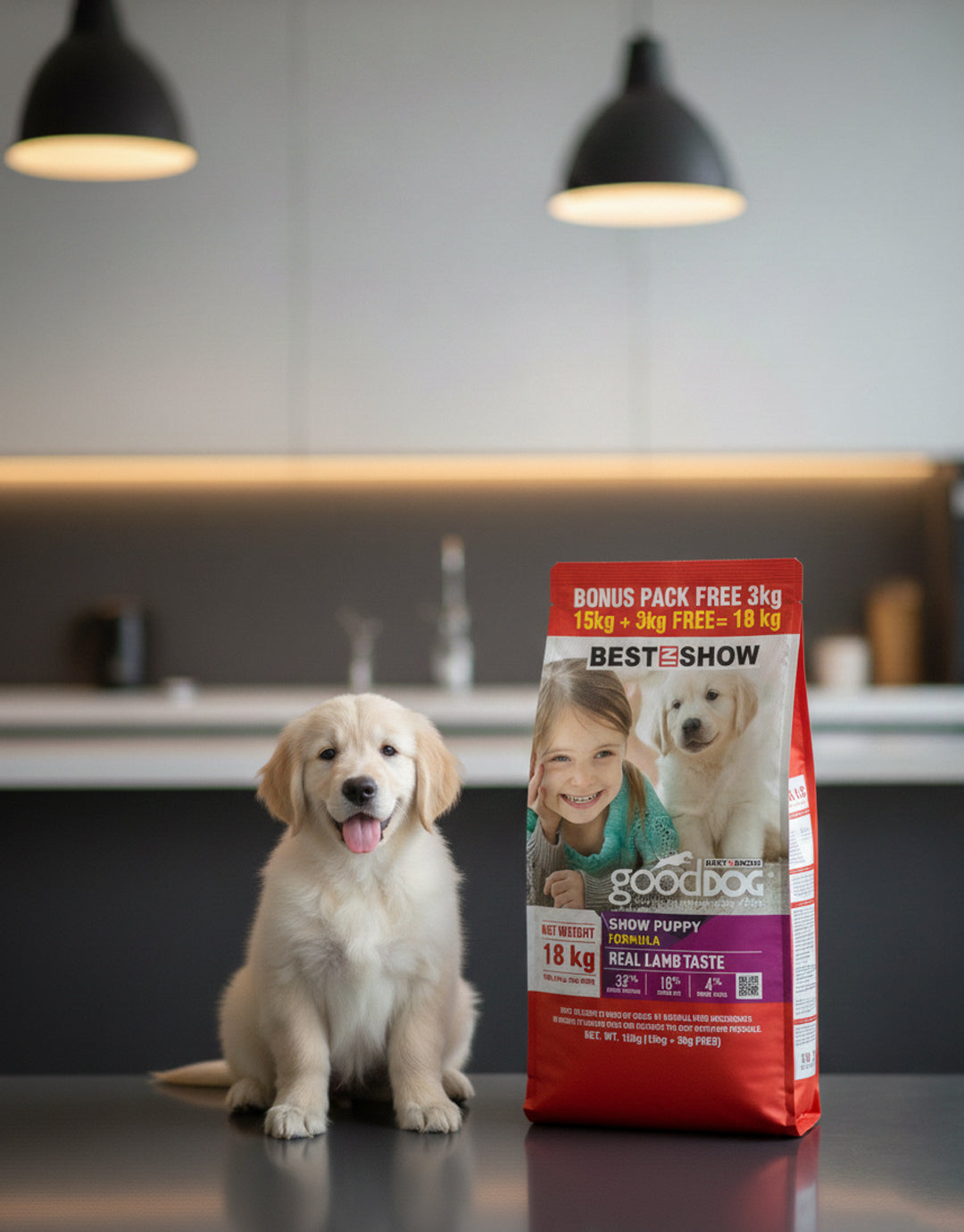 Puppy Lamb & Rice 18KG Super Value Pack (32% Protein) - AL BAYTARA