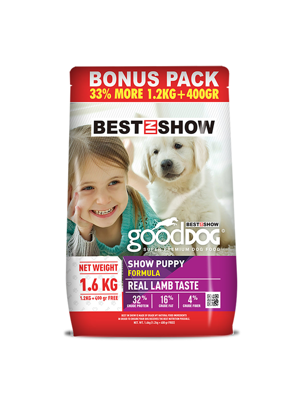 Puppy Lamb & Rice 18KG Super Value Pack (32% Protein) - AL BAYTARA