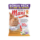 Best In Show Maxi Cat Sand — 30 L | Baby Powder Scented & Ultra Absorbent