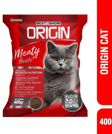 Origin Cat Meaty Meats – Complete & Balanced Dry Cat Food 400g - AL BAYTARA