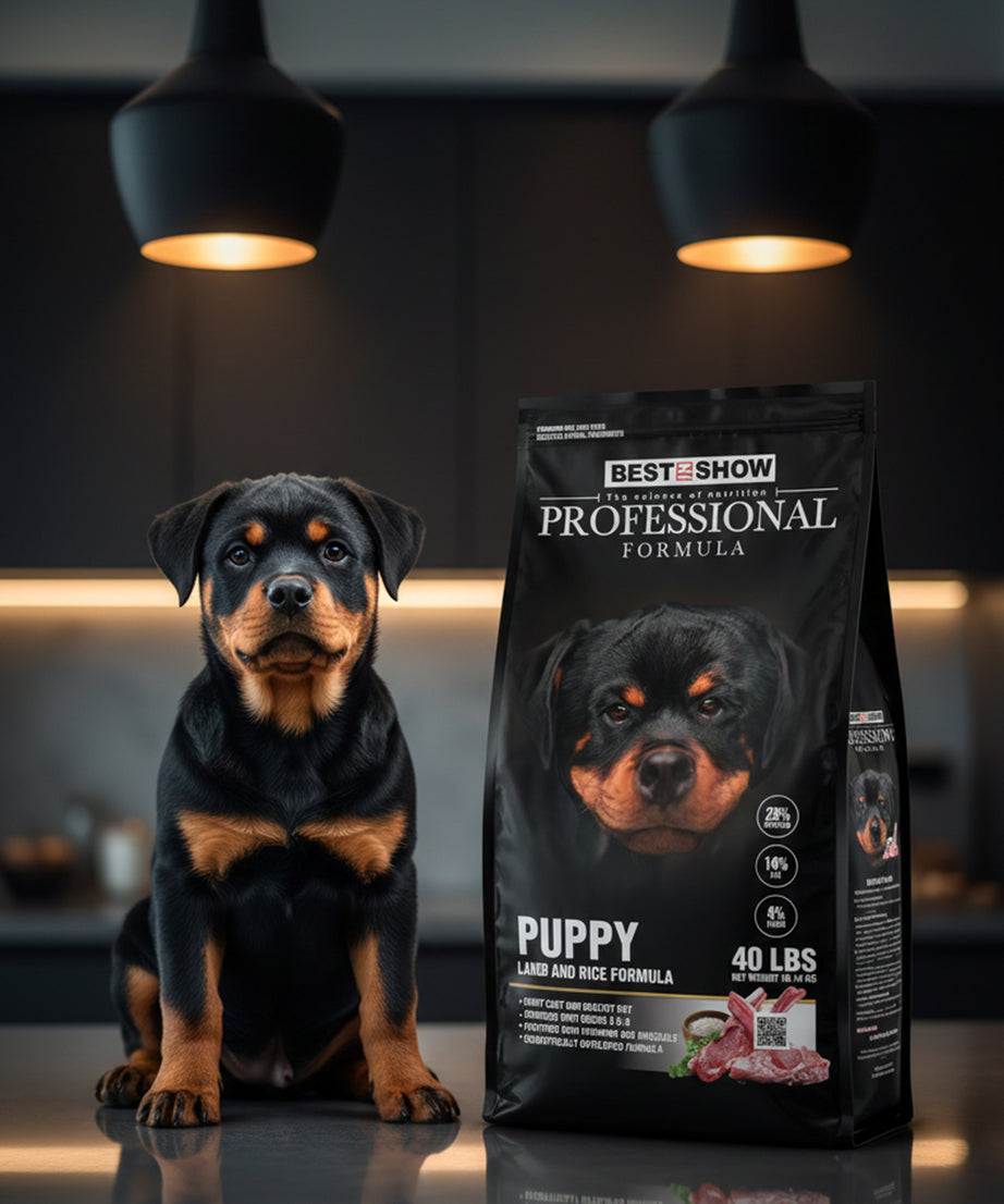 PROFESSIONAL FORMULA Puppy Lamb & Rice 40 LBS 18.14 KG - (High 28% Protein ) - AL BAYTARA