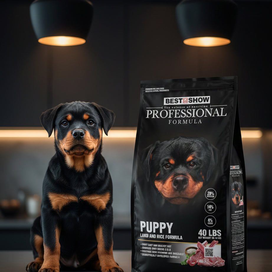 PROFESSIONAL FORMULA Puppy Lamb & Rice 40 LBS 18.14 KG - (High 28% Protein ) - AL BAYTARA