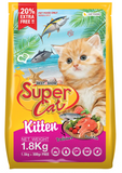 Super Cat Dry Kitten Food — 1.8 kg | Complete Balanced Nutrition for Growing Kittens