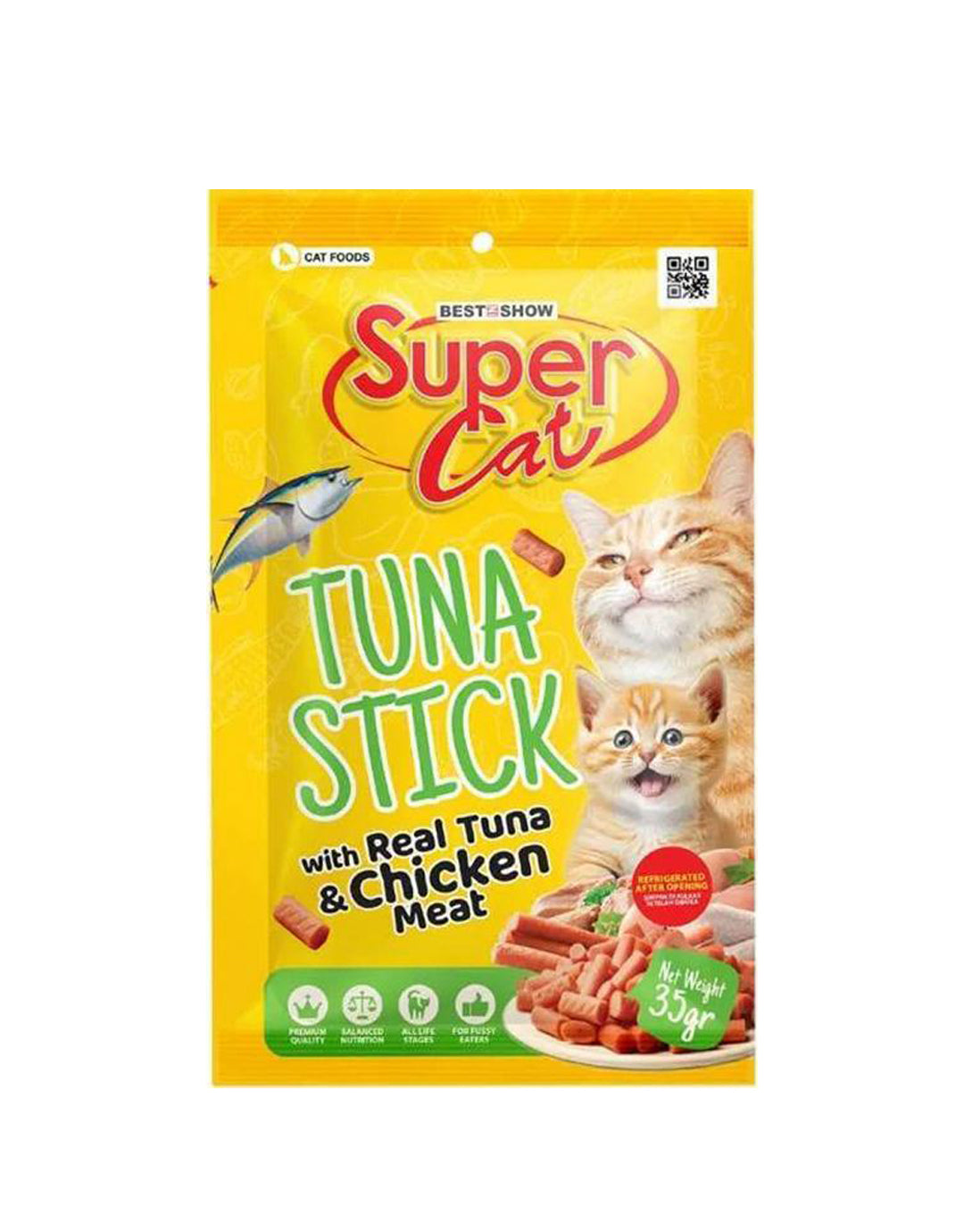 Best In Show Supercat Tuna Stick & Chicken — 35 g